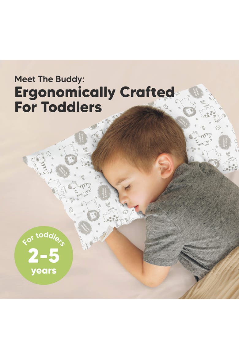 Buddy Toddler Pillow, Alternate, color, KeaSafari
