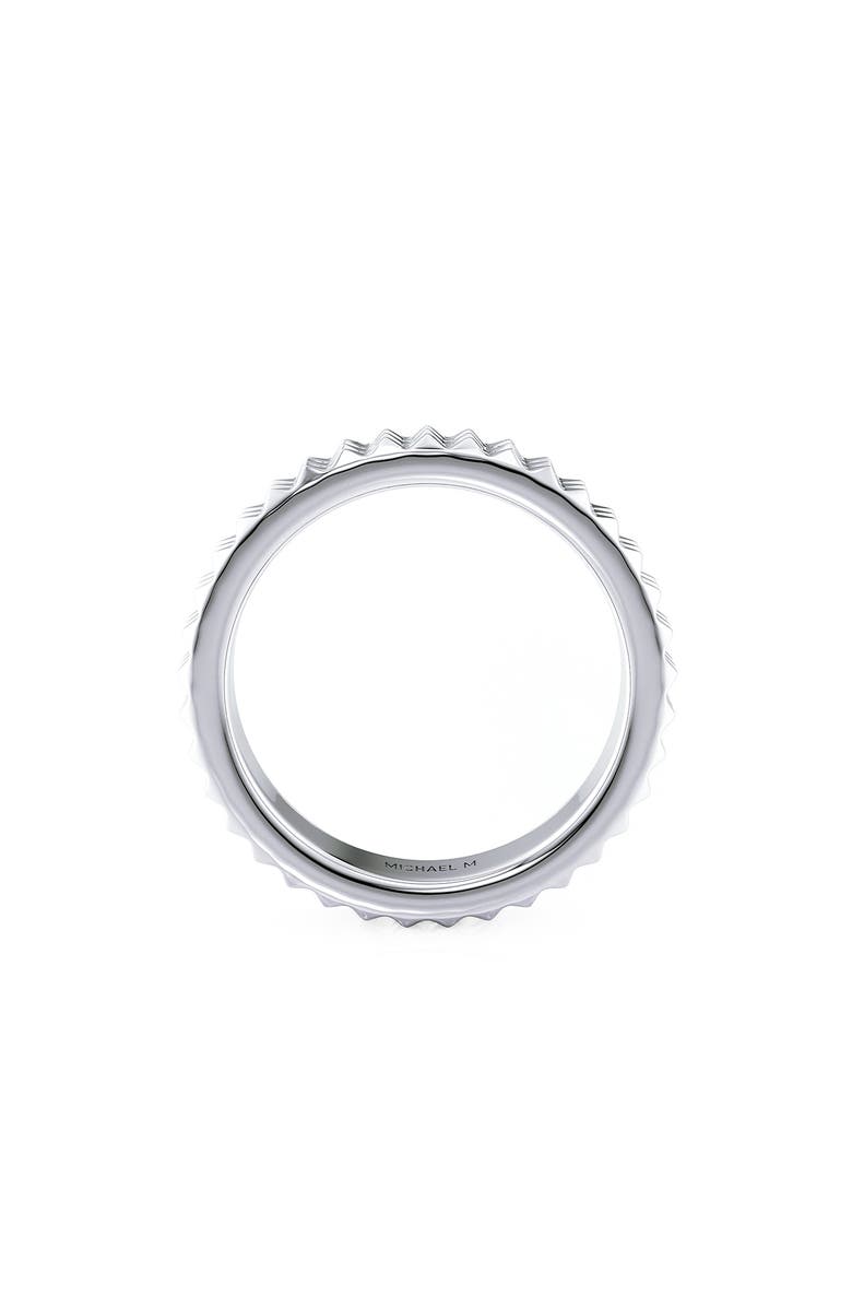 Michael M Men's Tetra Band Ring, Alternate, color, Silver