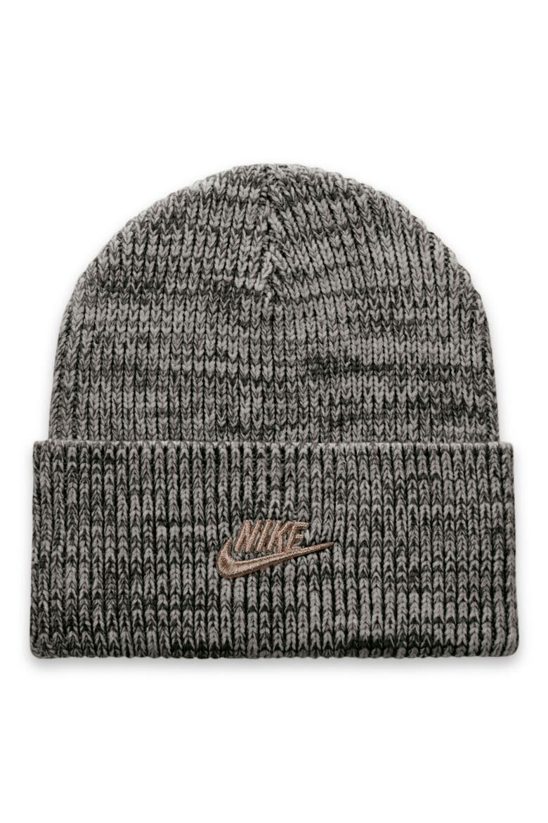 Kids' Nike Peak Beanie, Main, color, FIR/ SAIL/ METALLIC GOLD