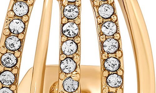 Ettika Set Of 3 Crystal Hoop Earrings