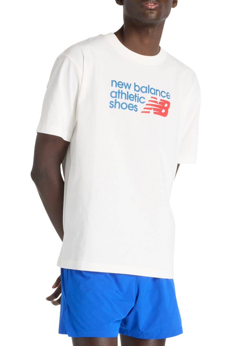New Balance Athletics Premium Logo Graphic T-Shirt, Main, color, 