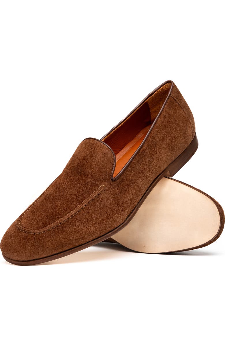 Zelli Italia Bruno Loafer, Alternate, color, Brown