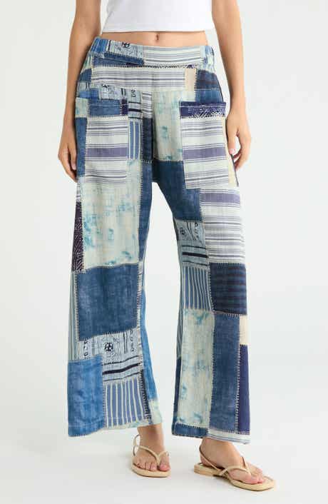 We The Free Symphony Patched Wide Leg Jeans