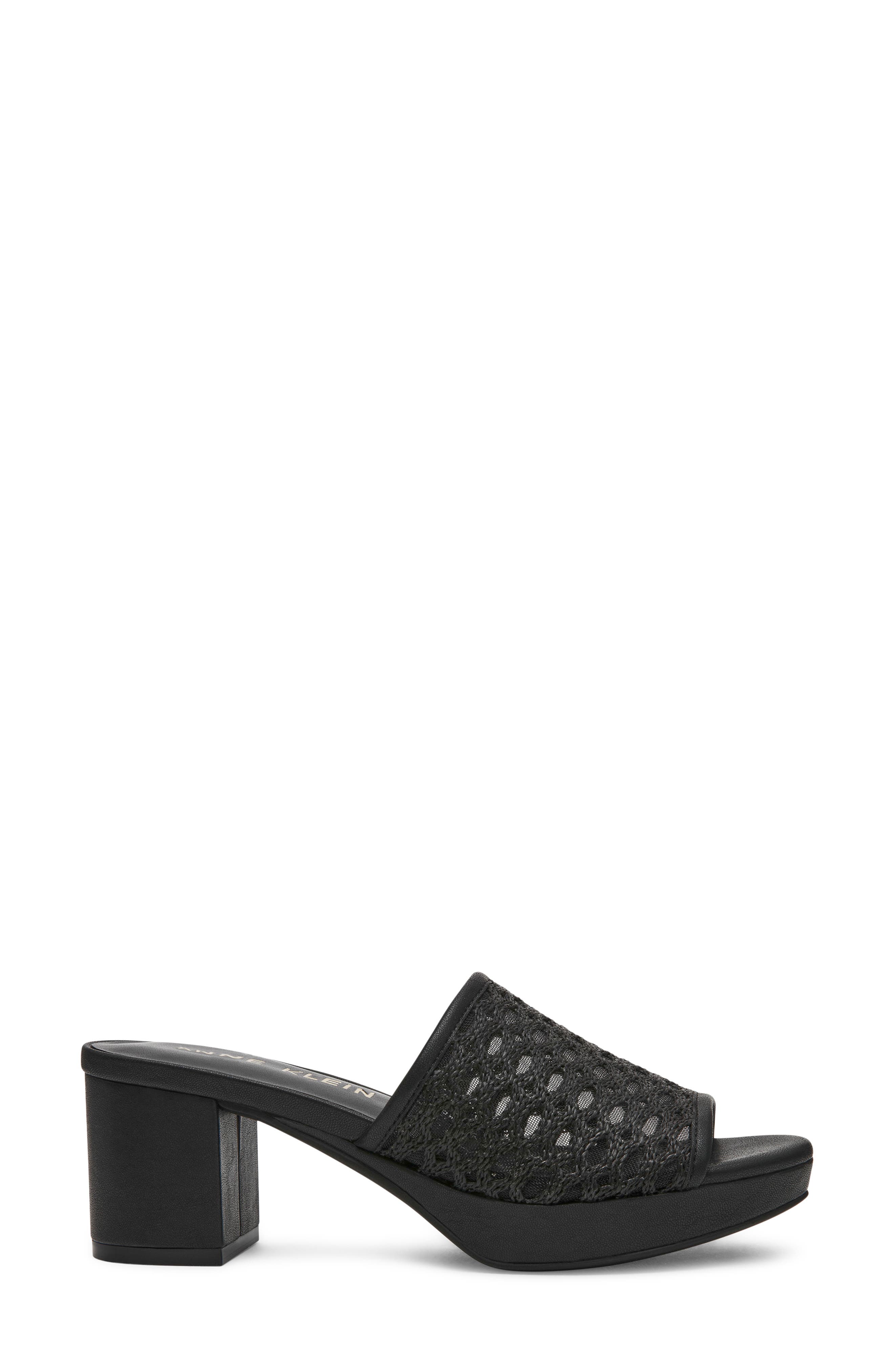 Anne Klein Paros Platform Sandal, Alternate, color, Black