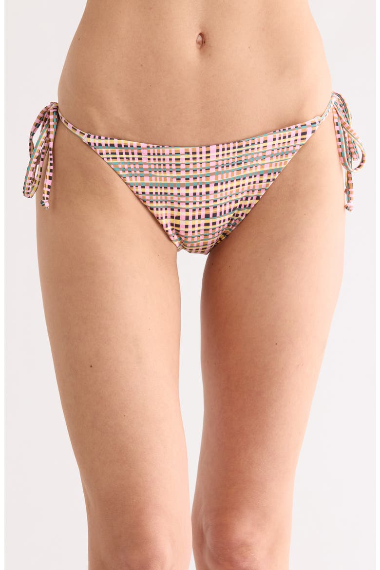 Crossed Path Bikini Bottoms, Main, color, PINK MULTI