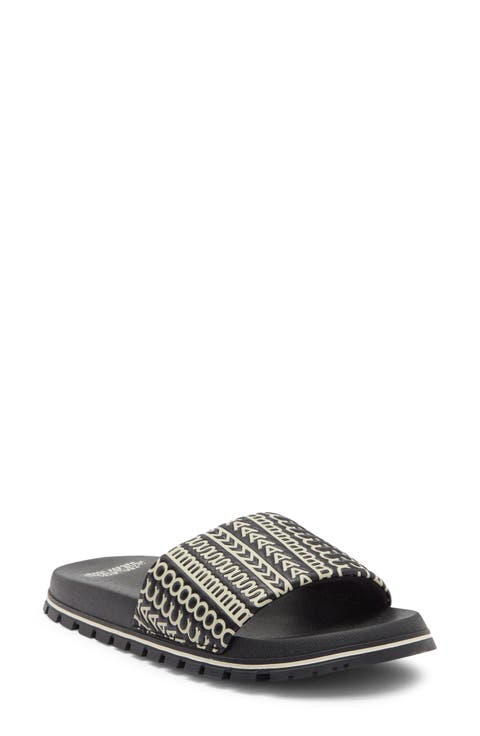 The Monogram Slide Sandal
