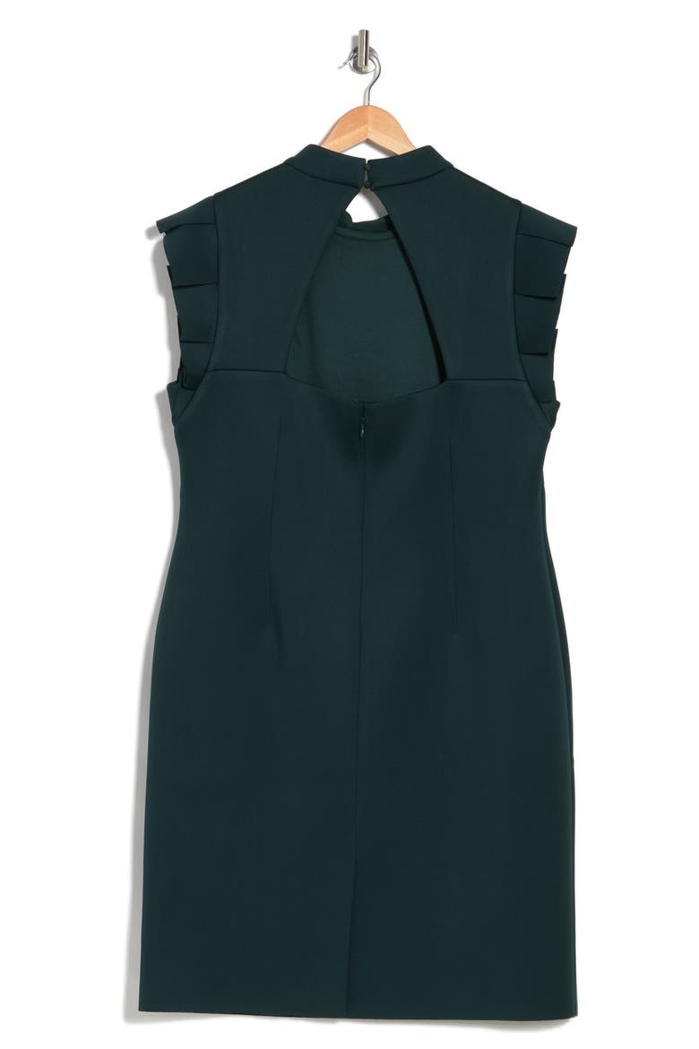 Open Back Sheath Dress, Alternate, color, HUNTER