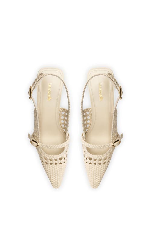 Larroude Larroudé Ines Pump In White