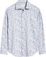 Bugatchi Jimmy OoohCotton® Floral Button-Up Shirt