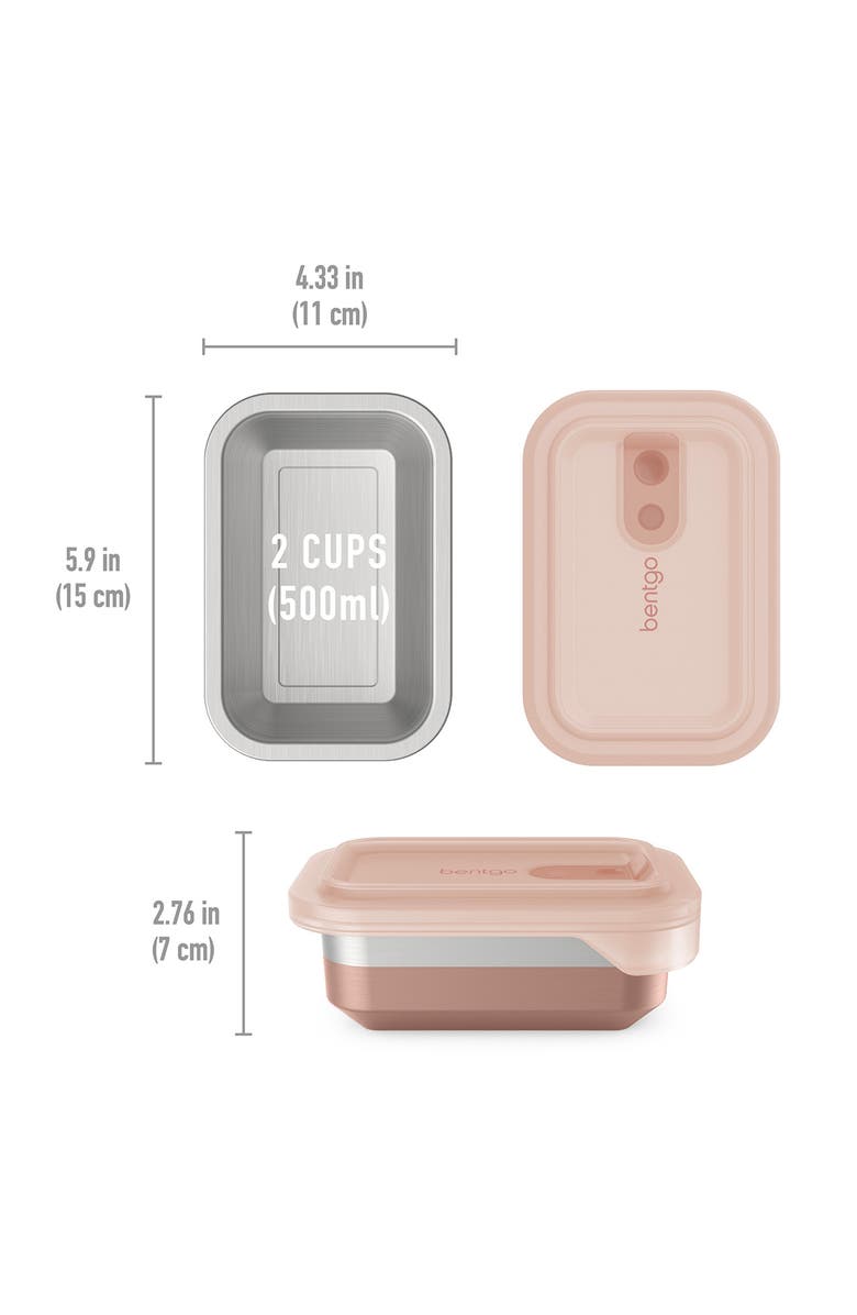 BENTGO Heat & Eat Container, Alternate, color, Rose