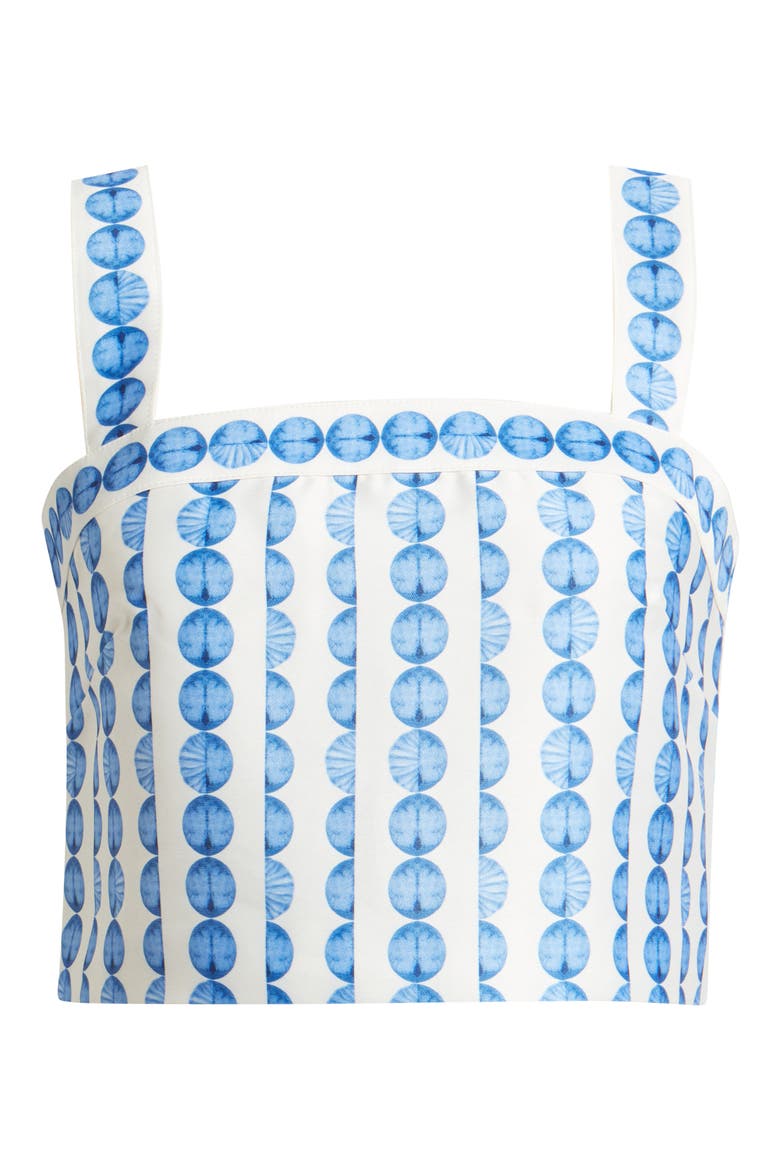 Structured Taffeta Tank, Alternate, color, 43-TRUE BLUE