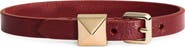 Valentino Garavani Leather Rockstud Bracelet