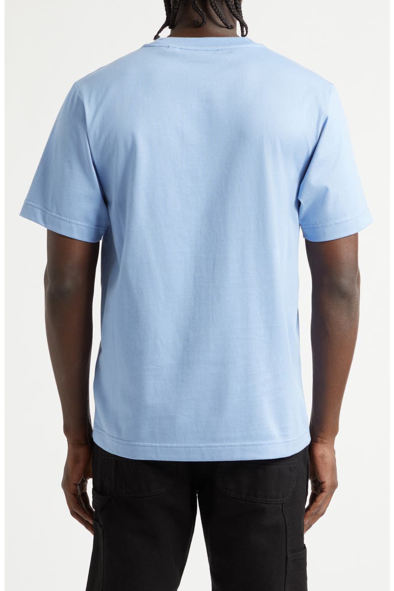 Ryan Embroidered EKD Script Graphic T-Shirt, Alternate, color, CORNFLOWER BLUE