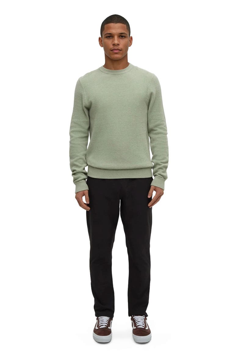 Hudson Sweater, Main, color, Light Moss Heather