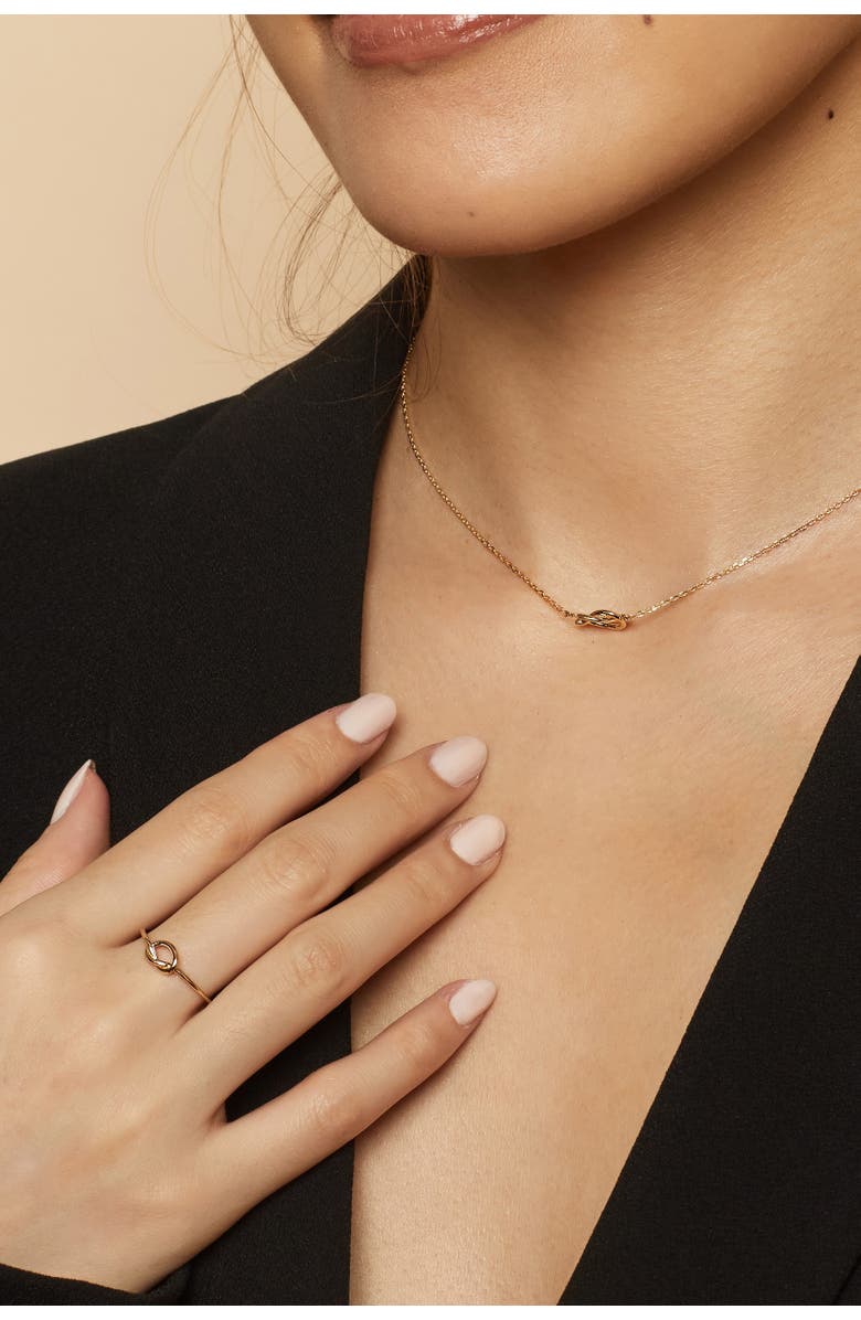 Oradina 14K Rose Gold Verona Ring, Alternate, color, Rose Gold