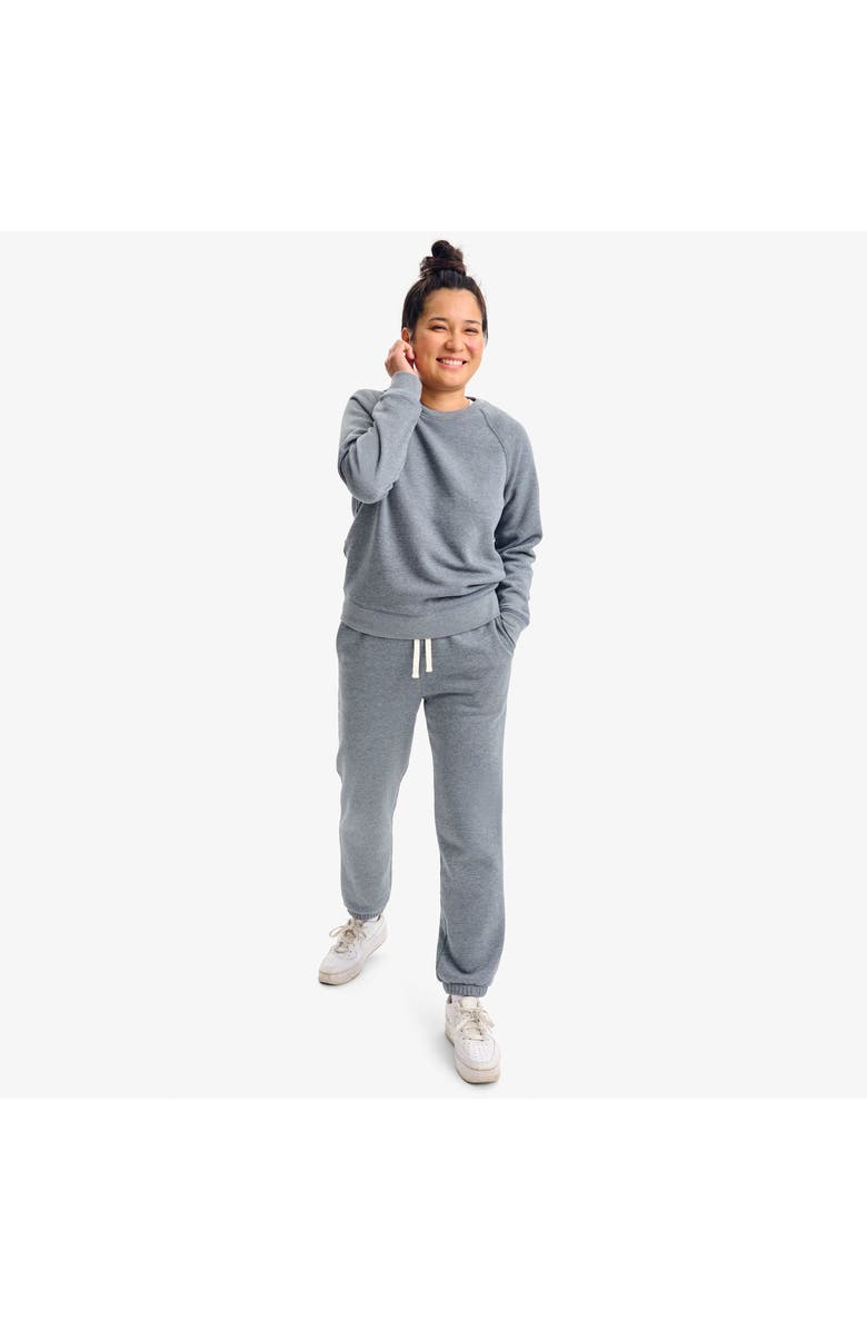 Primary Adult Cozy Fleece Sweatpant, Alternate, color, Heather Black