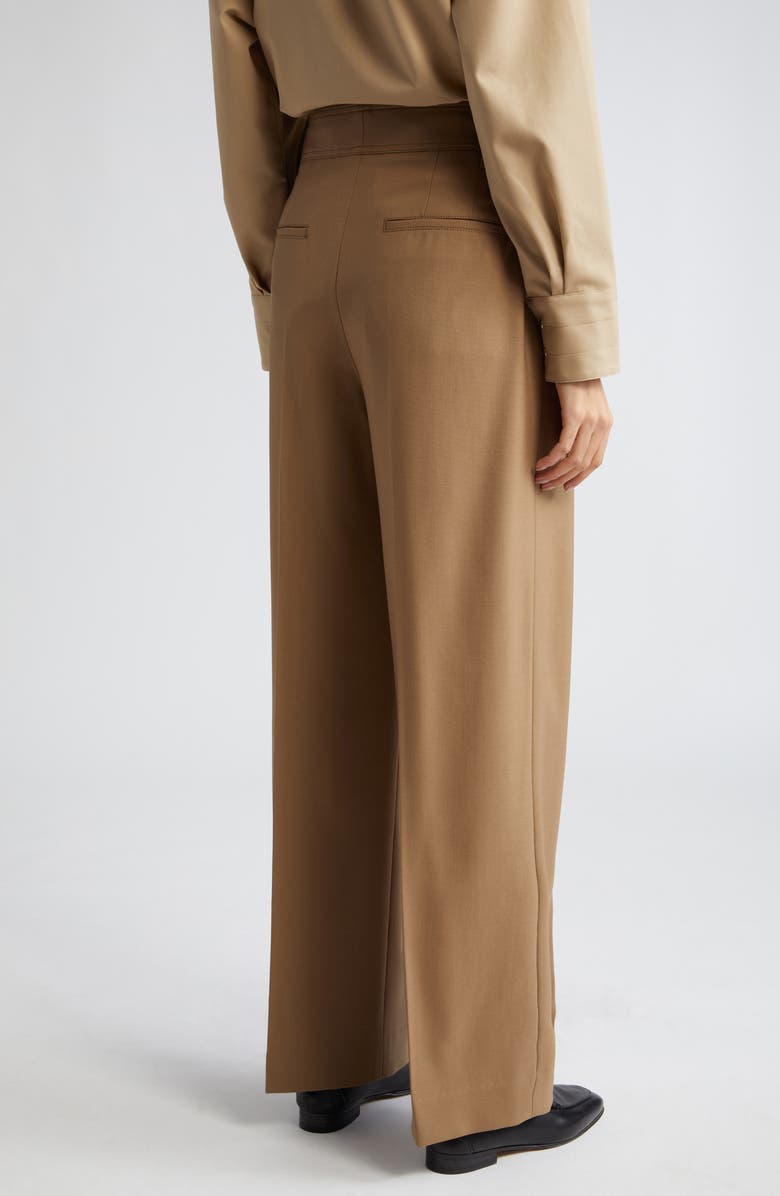 Maria McManus Pleat Front Organic Cotton Trousers, Alternate, color, 