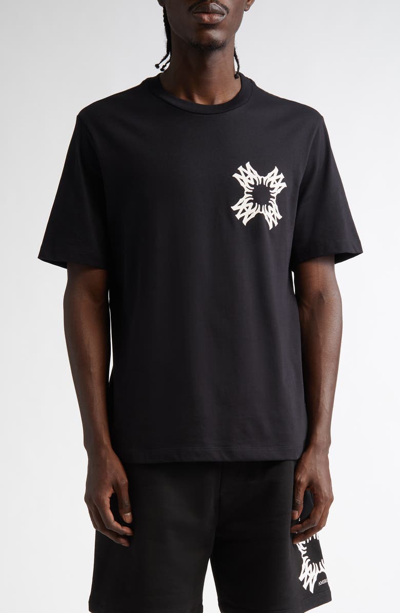 AMIRI Quad Logo Cotton Graphic T-Shirt, Main, color,