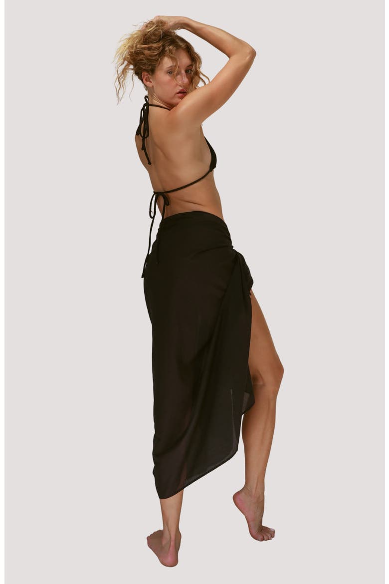Mira Pareo Cover-Up, Alternate, color, STONE