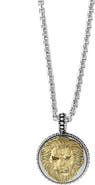 EFFY Men's Lion Head Pendant Necklace