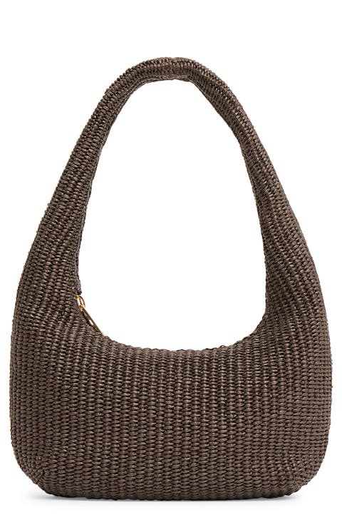 Mini Gnocci Raffia Bag