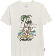 Quiksilver Kids' Overgrown Skull Graphic T-Shirt