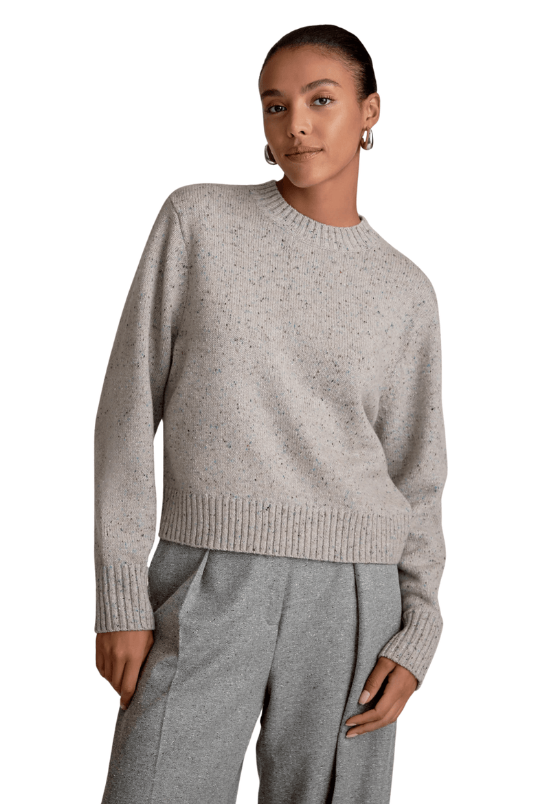 Maura Confetti Wool Sweater, Main, color, Cinder