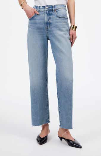 Madewell The Perfect Vintage High Waist Crop Wide Leg Jeans