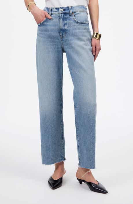 Madewell The Perfect Vintage High Waist Crop Wide Leg Jeans