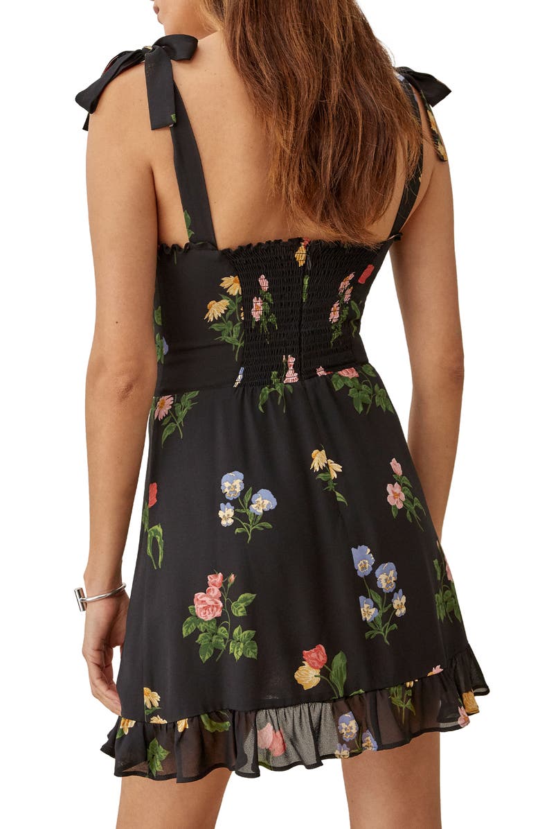 Reformation Christine Ruffle Detail Minidress, Alternate, color, 