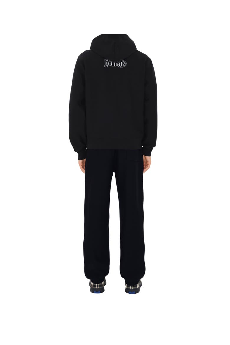 Logo Cotton Jogging Pants, Alternate, color, Coal