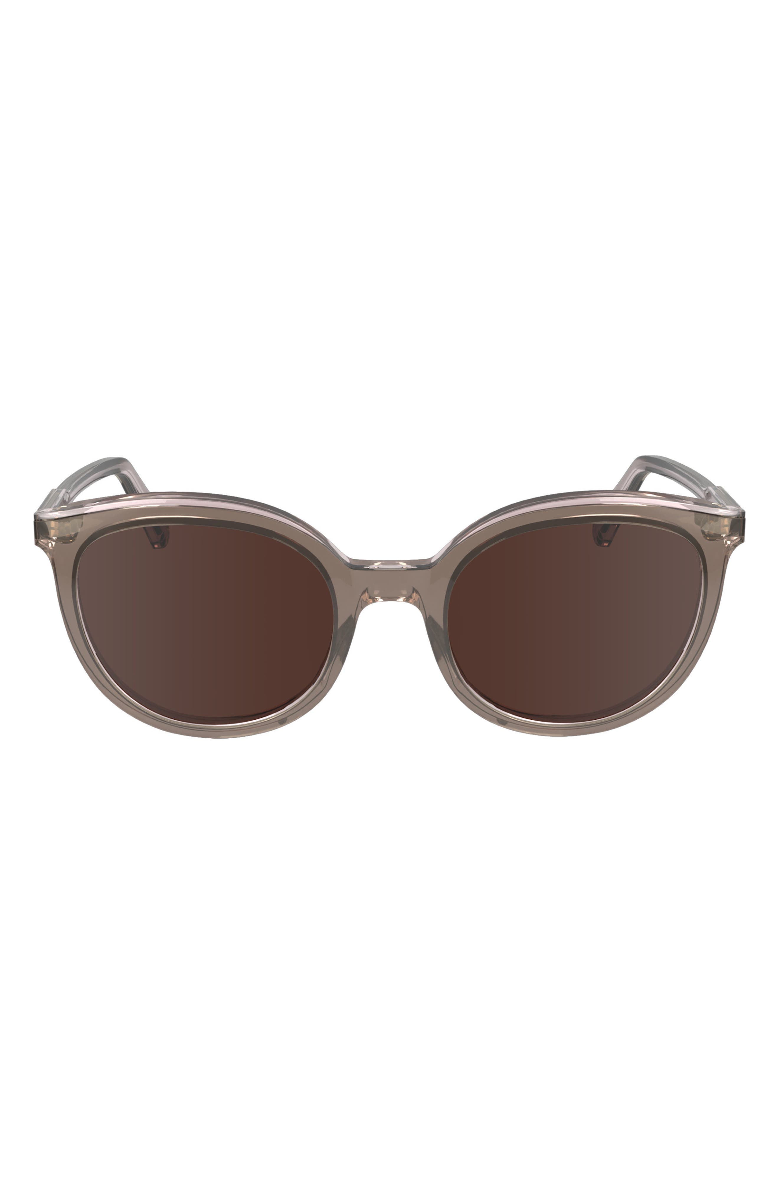 Longchamp 50mm Round Sunglasses