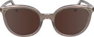 Longchamp 50mm Round Sunglasses