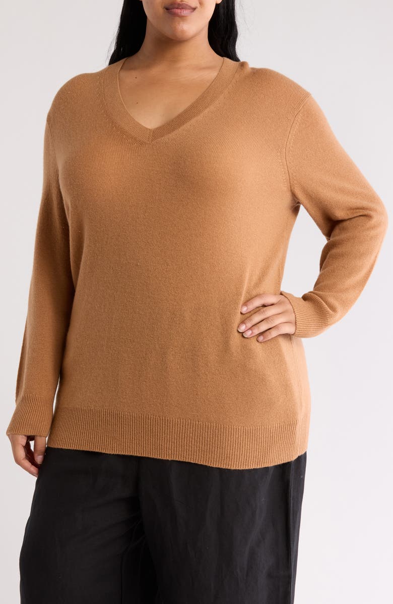 Vince V-Neck Cashmere Sweater, Main, color,