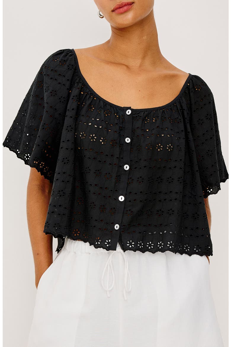Miller Scoop Neck Crop Top (Women) | Nordstrom