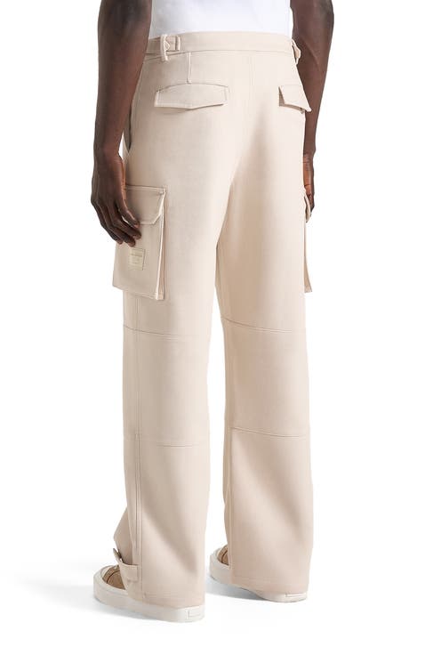 Mathis Twill Signature Wide Leg Cargo Trousers
