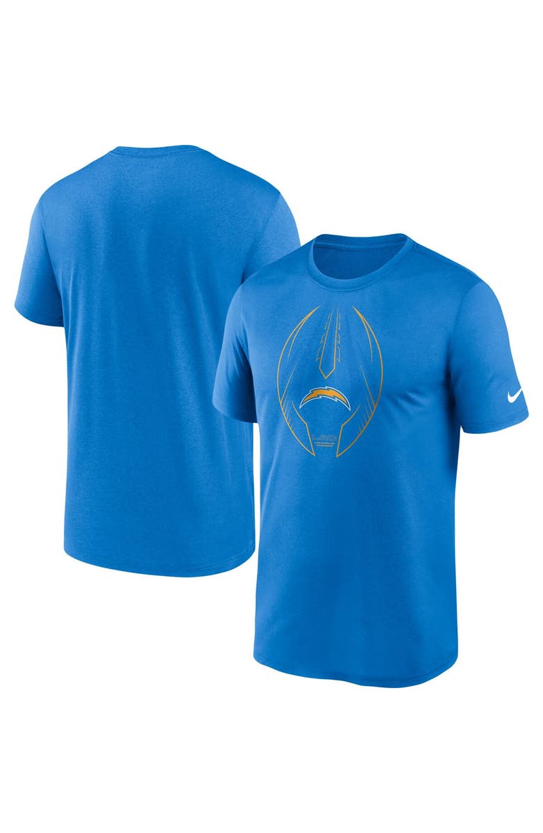 Nike Men's Nike Powder Blue Los Angeles Chargers Team Legend Icon Performance T-Shirt, Main, color, 