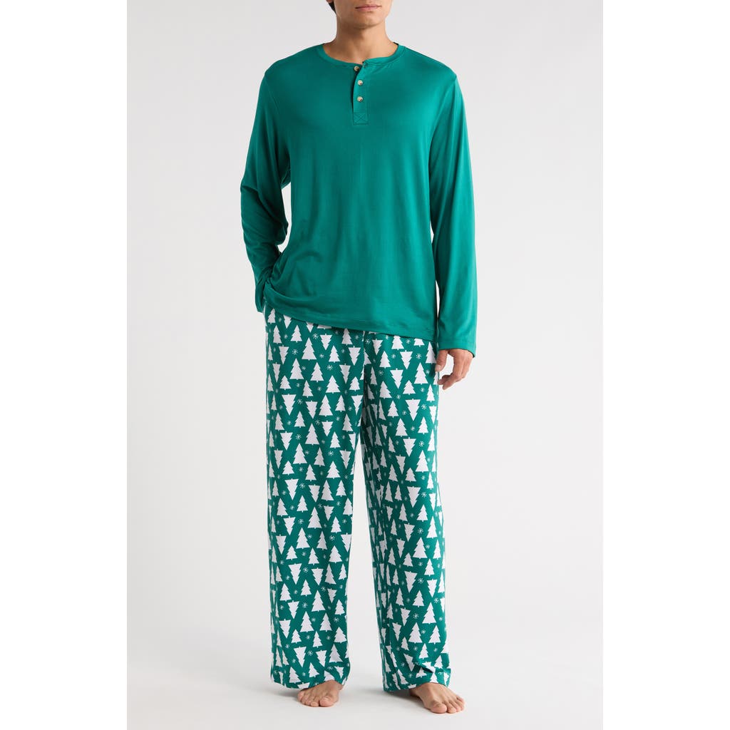 Pillow Talk Matching Family Print Long Pajamas