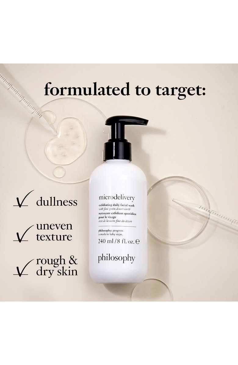 philosophy microdelivery exfoliating daily facial wash, Alternate, color, 