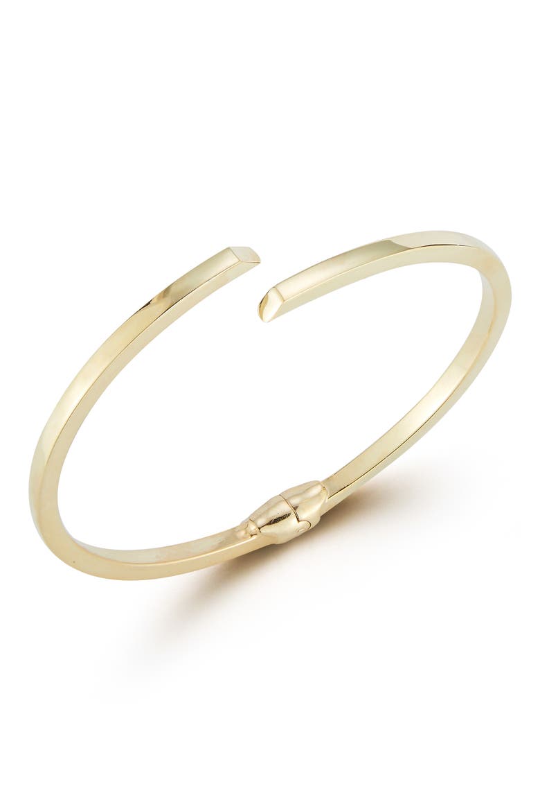 Bypass Cuff Bracelet, Main, color, GOLD