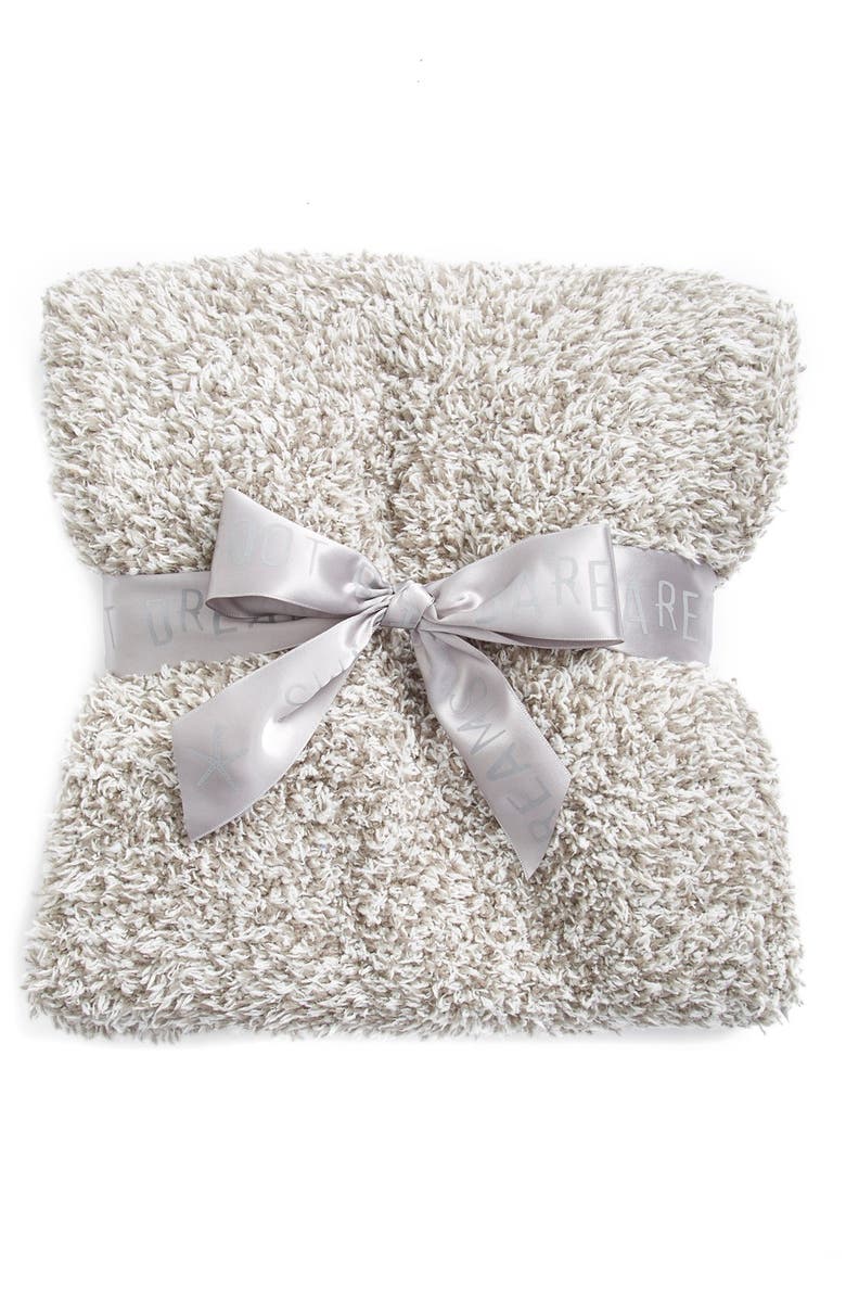 Barefoot Dreams<sup>®</sup> CozyChic<sup>®</sup> Heathered Blanket, Main, color,