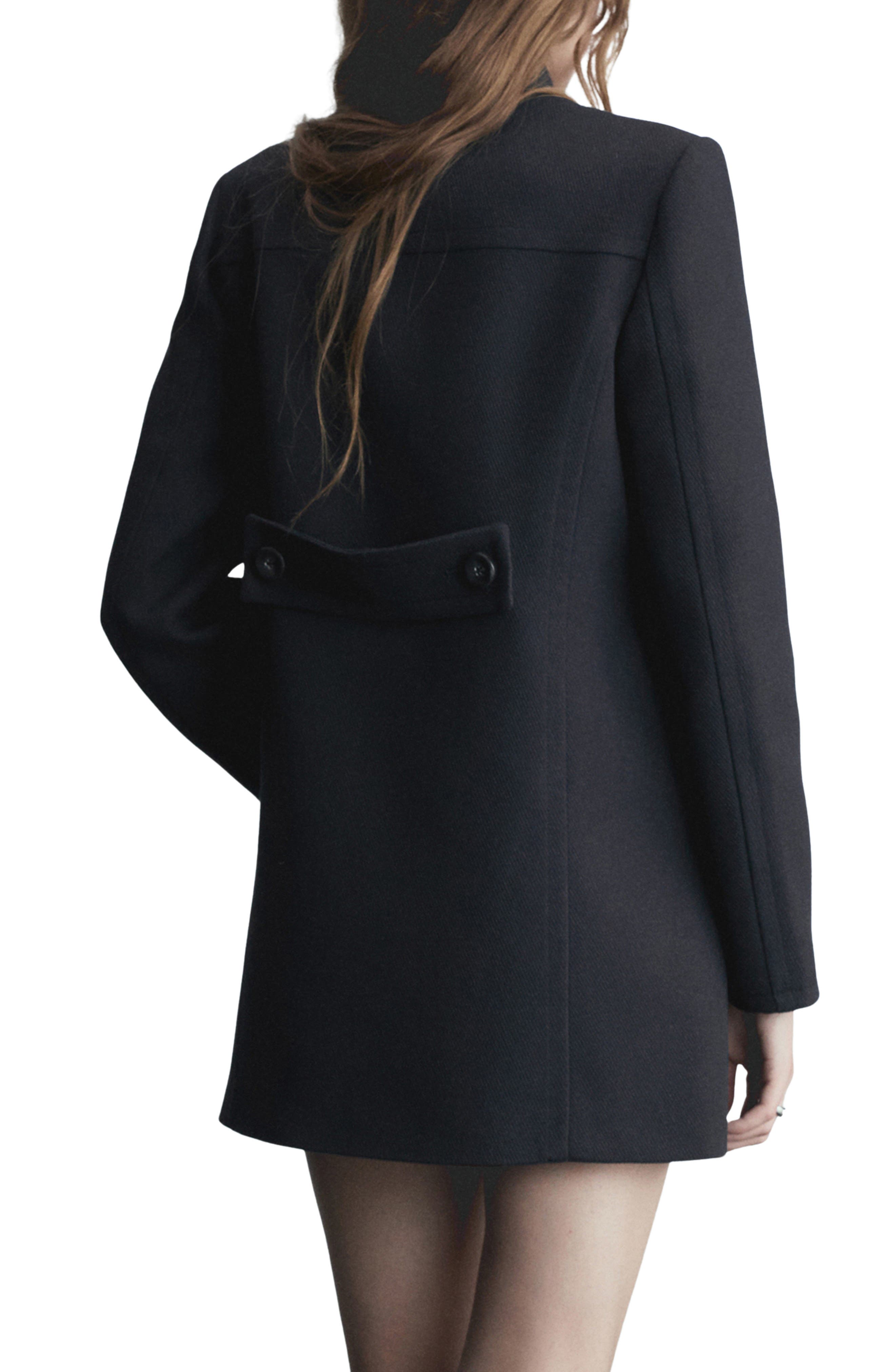 Cotton Blend Peacoat - image 2