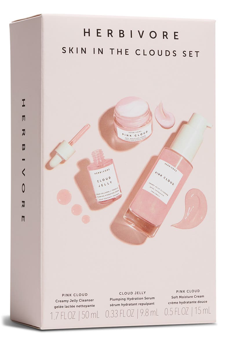 Herbivore Botanicals Skin in the Cloud Skin Care Set USD $41 Value, Alternate, color,