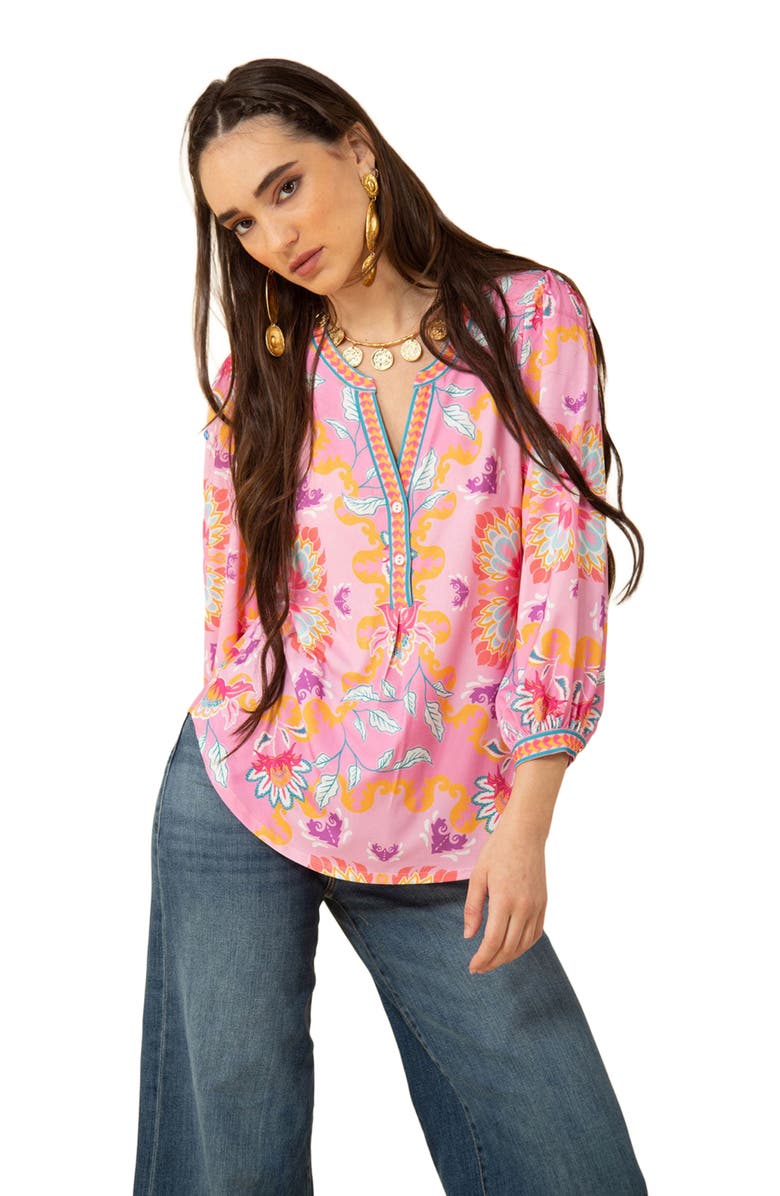 Hale Bob Savannah Jersey Top, Alternate, color, 