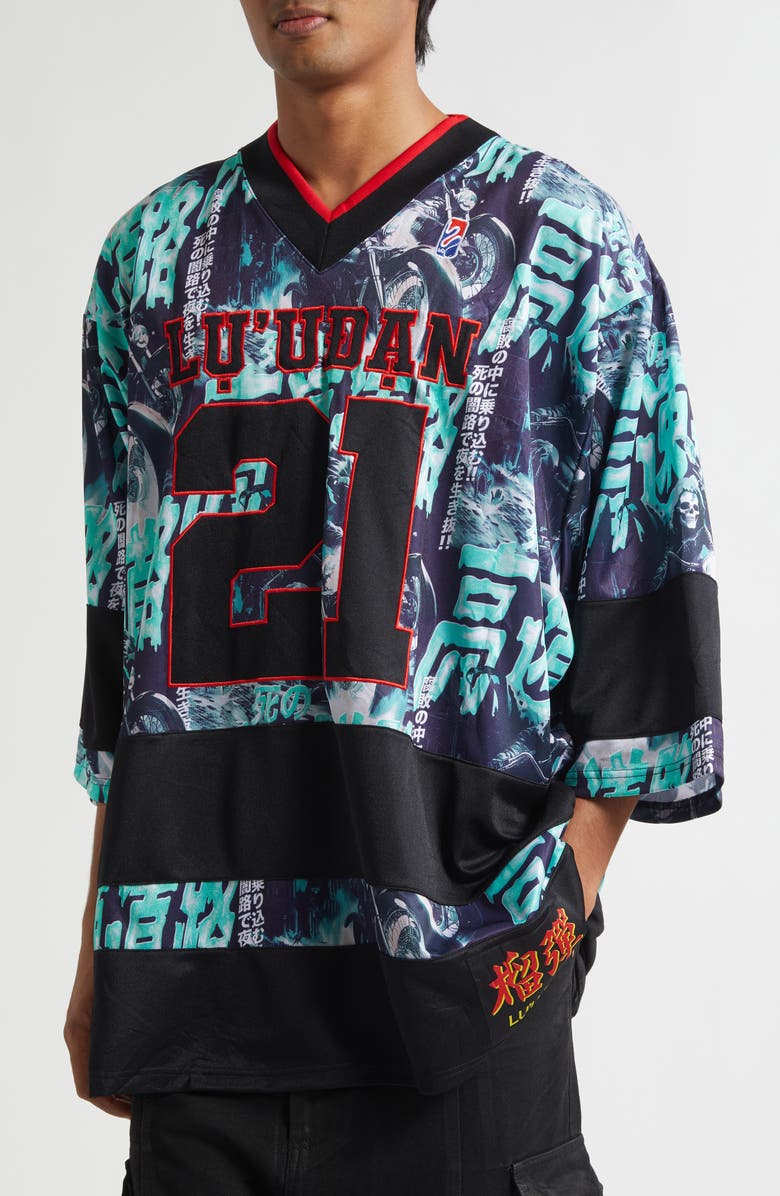 LU'U DAN Ghostriders Hockey Jersey, Alternate, color, Ghost Riders