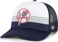 '47 Men's '47 Navy New York Yankees Lift Off Foam Front Mesh Trucker Adjustable Hat