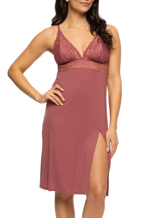 Annalisa Lace Trim Chemise