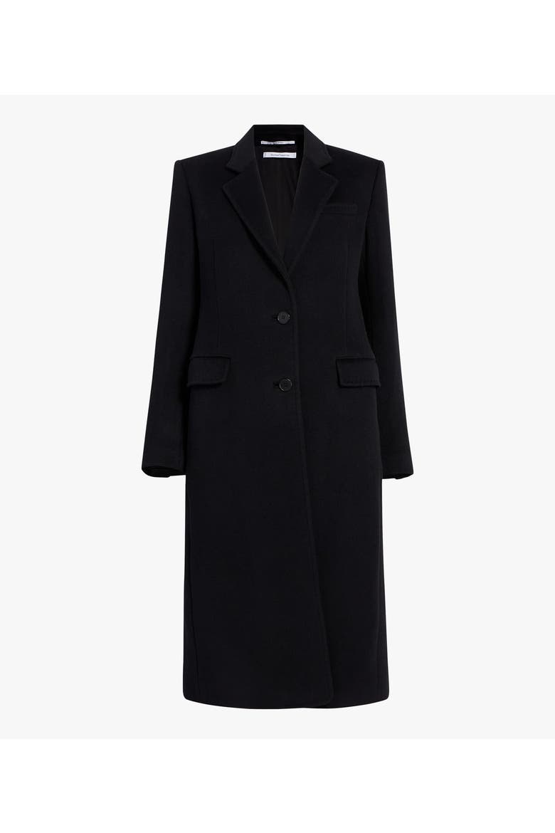 TAILORED COAT, Alternate, color, BLACK