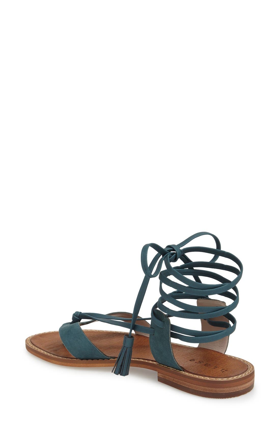 Hinge 'Avery' Wraparound Strap Sandal, Alternate, color, 