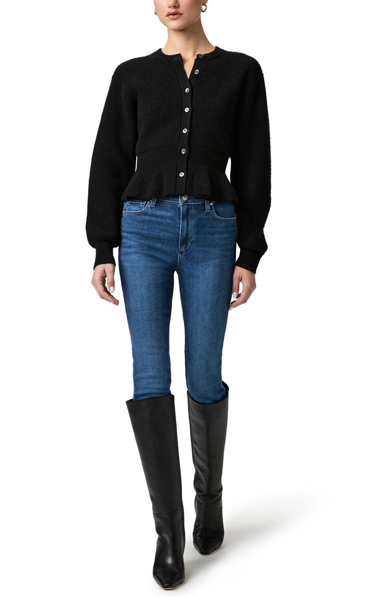 PAIGE Cindy High Waist Ankle Straight Leg Jeans, Alternate, color, Aerial